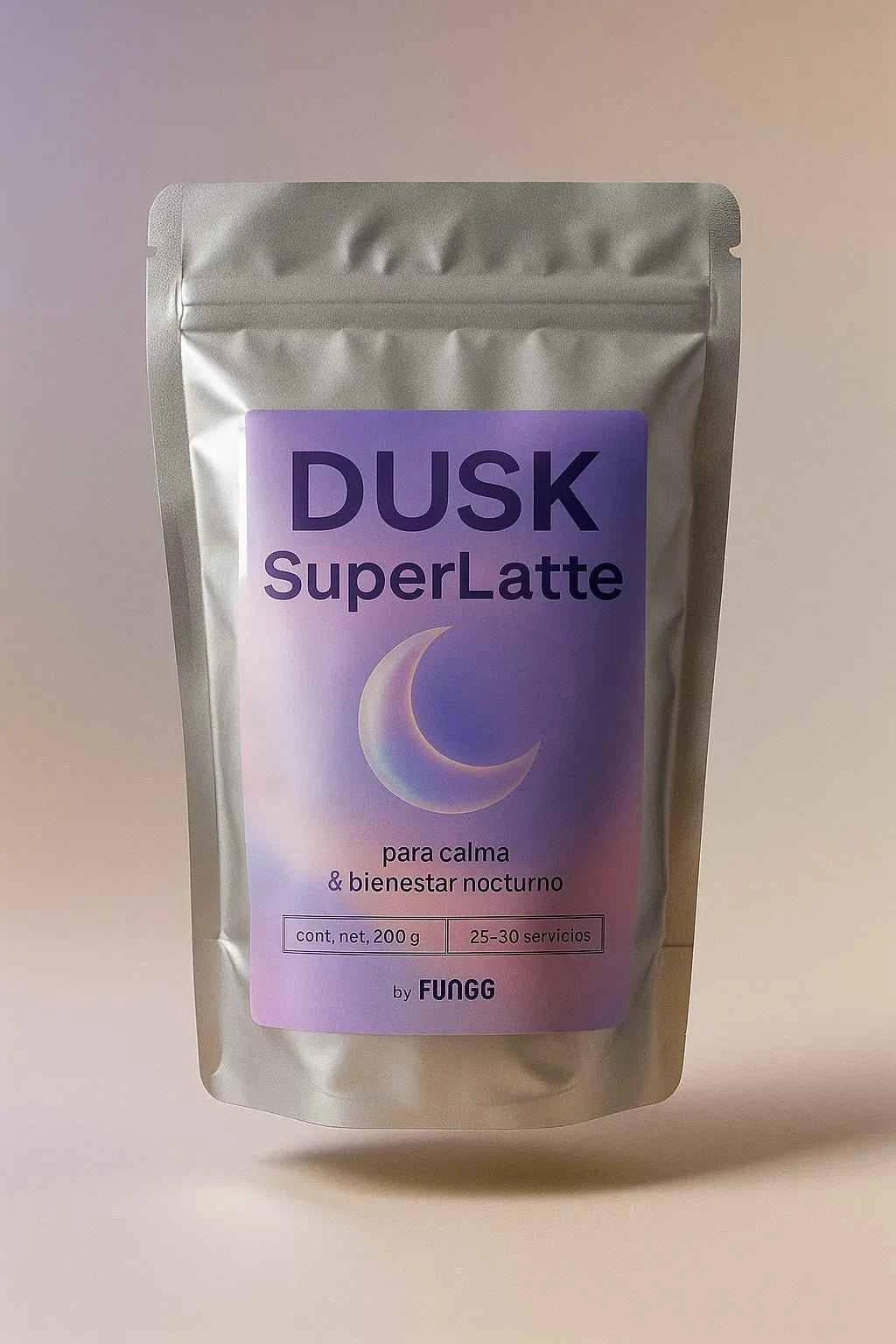 Dusk SuperLatte | Latte de Hongos sin café para calma nocturna 200grs (25 servicios)