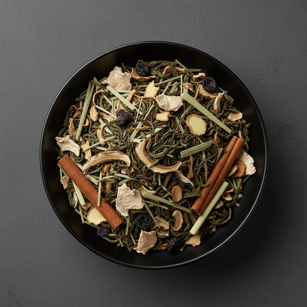 Té Aurora – Energía Natural con Té Verde, Melena de León y Superalimentos - Fungg