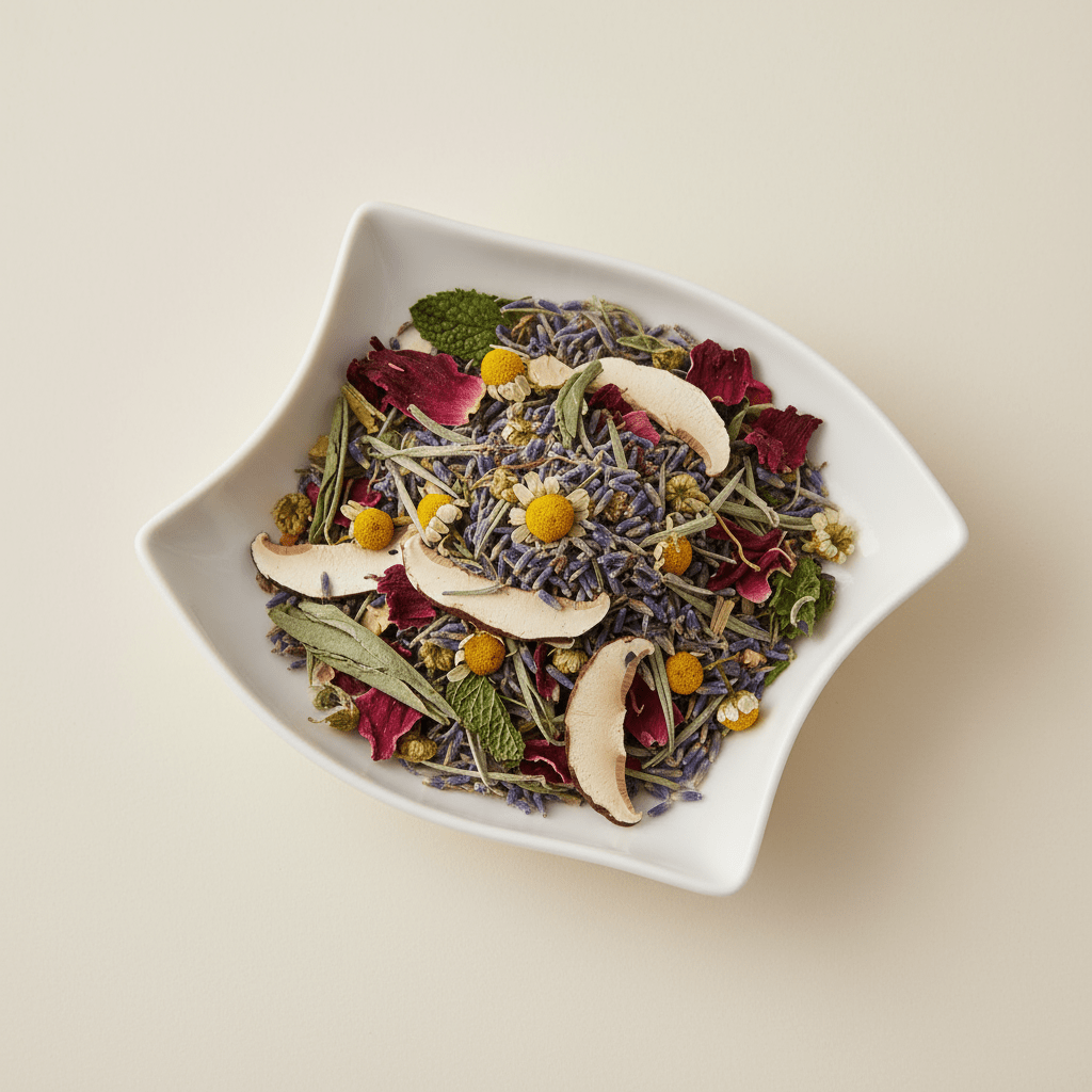 Té Lúmina – Relajación Premium con Manzanilla, Lavanda y Reishi - Fungg